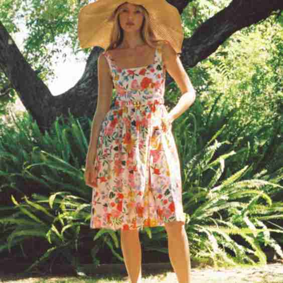 Lily Belted Tea Dress