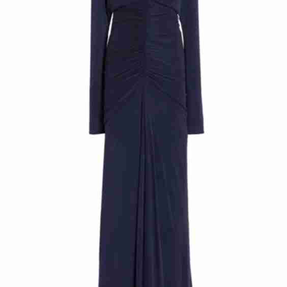 Ruched Jersey Gown