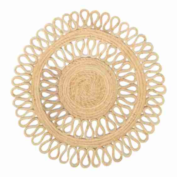 Magnolia Dos Handwoven Iraca Palm Placemats (Set of 4)