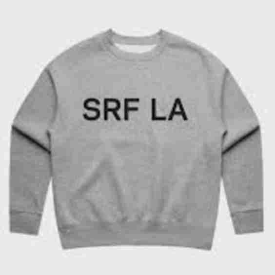 Barrel Sleeve SRF LA Crewneck Sweatshirt
