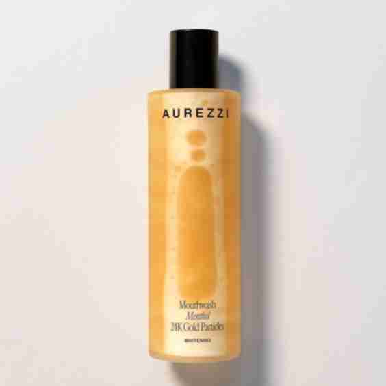 Mouthwash Menthol  24k Gold Particles