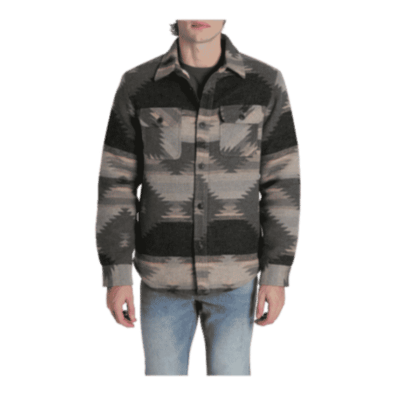 Sherpa Lined Wool Jacket