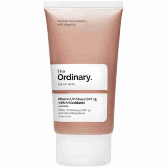 Mineral UV Filters SPF 15 With Antioxidants