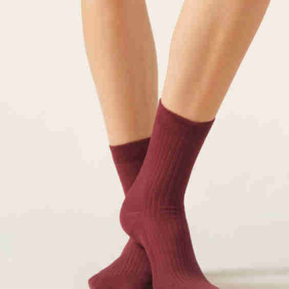 Cashmere Blend Short Socks