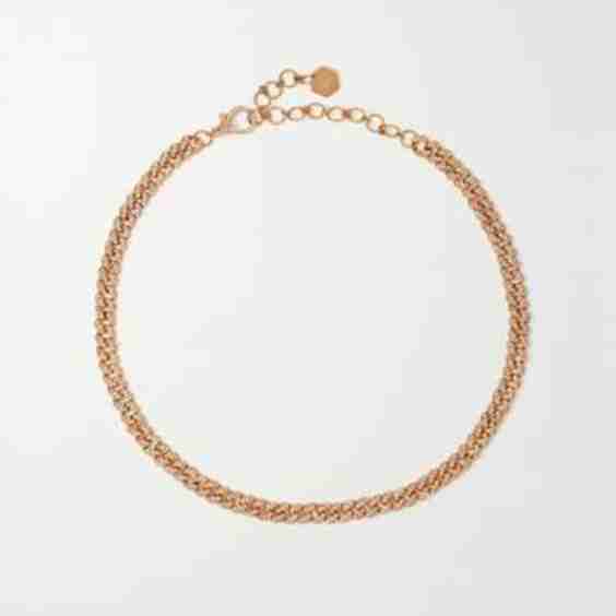 18-Karat Rose Gold Diamond Choker