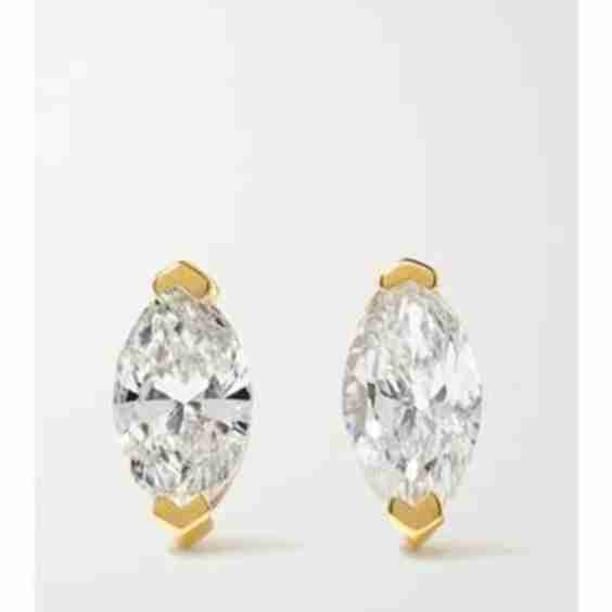 18-Karat Gold Diamond Earrings