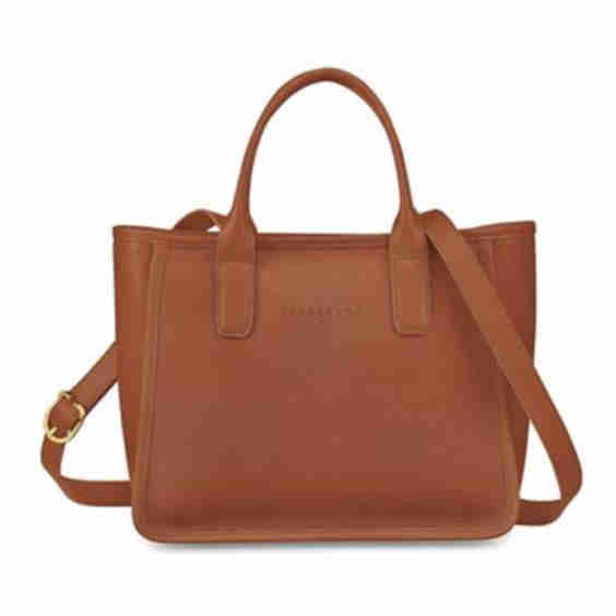 Le Foulonné Leather Top Handle Bag