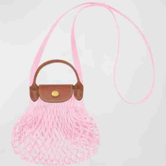 Le Pliage Filet XS Knit Crossbody Bag