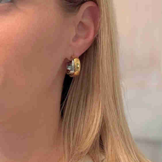 Small Two Tone C Hoop