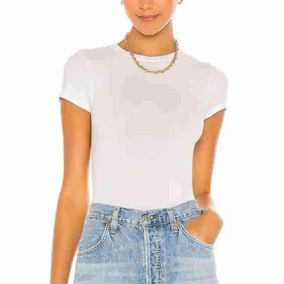 Crewneck Thong Bodysuit