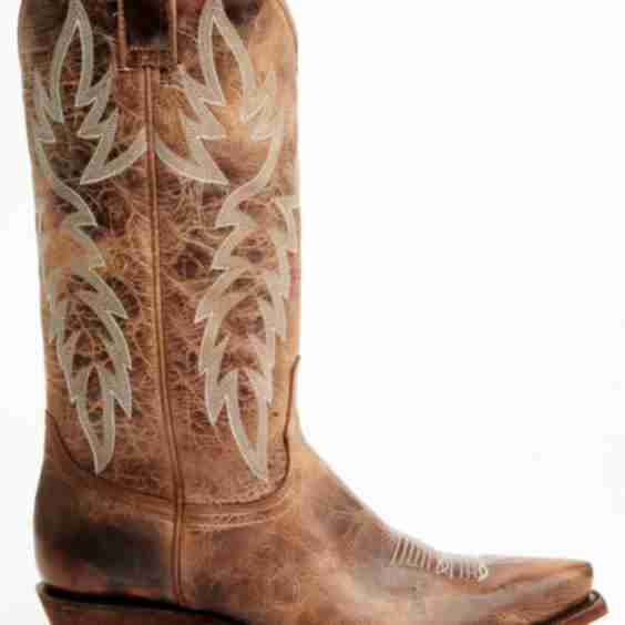 Wheeler Brown Western Performance Boots - Snip Toe