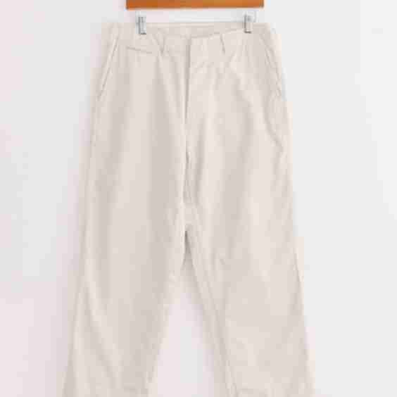 Wide Chino Pant In Dry Sand