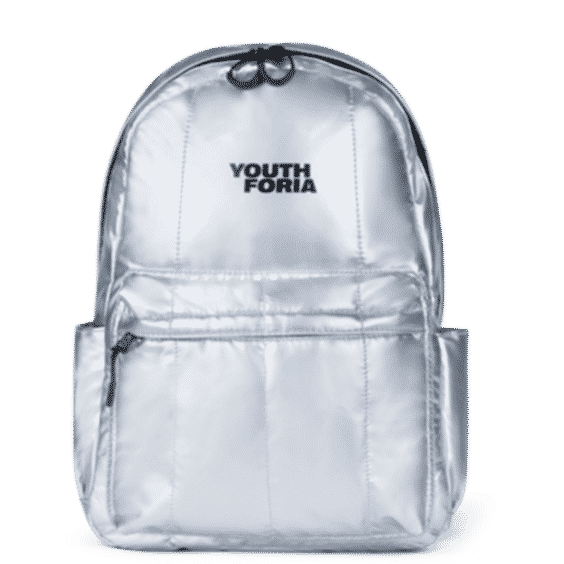 Silver Backpack