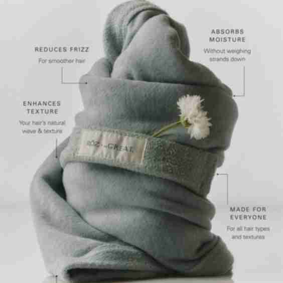Roz x The Great || Sweatshirt Hair Towel