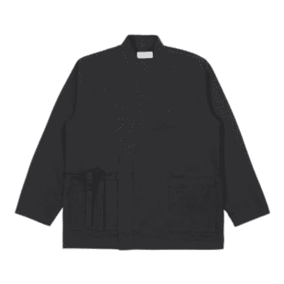 Kyoto Work Jacket in Black Twill