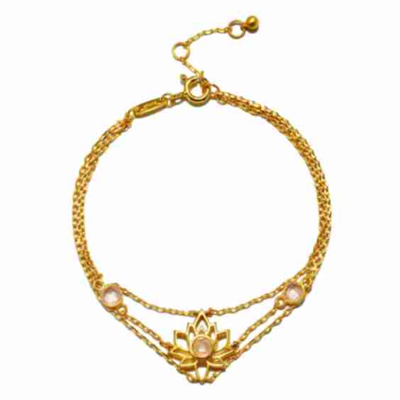 Transformed By Love Lotus Bracelet
