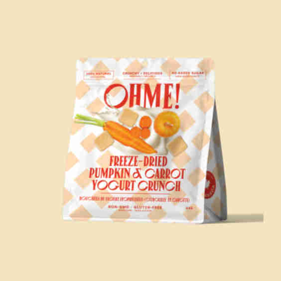 Freeze Dried Pumpkin & Carrot Yogurt Crunch