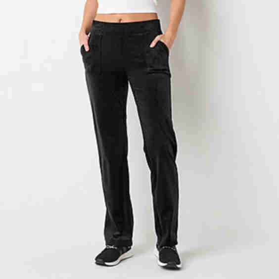 Mid Rise Straight Track Pant