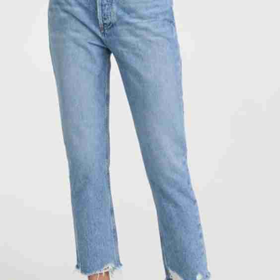 Riley High-Waisted Straight Leg Cropped Pants