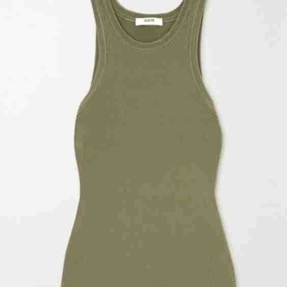 Bailey Ribbed-Knit Tank