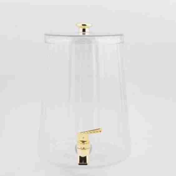Beverage Dispenser with Spigot Gold