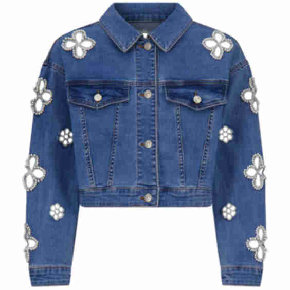 Kaia Pearl Jean Jacket