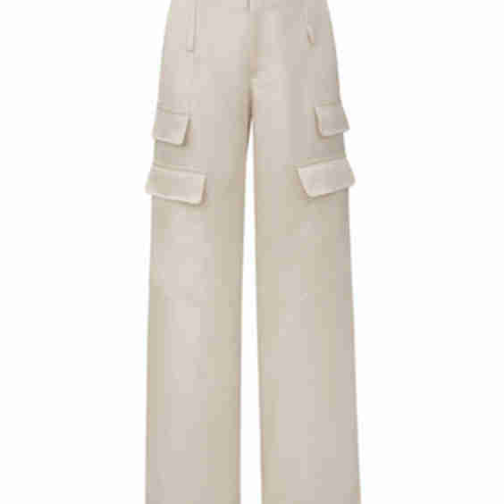 Milan Satin Cargo Pants