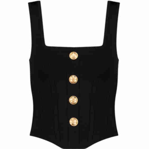 Venus Button Top