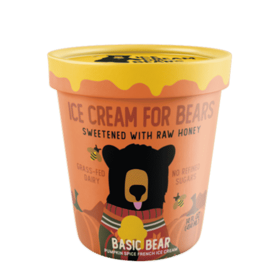 Basic Bear - Pumpkin Spice French Ice Cream