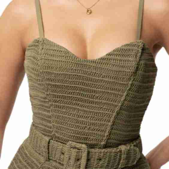 Lila Bustier Top