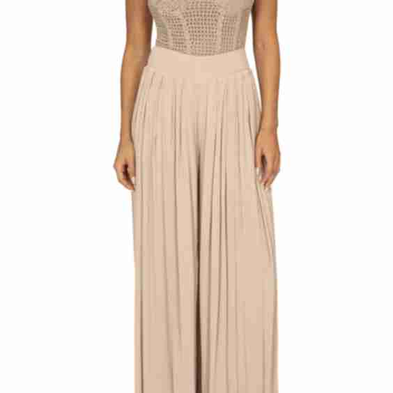 Want It All Open Stitch Strapless Bustier Top