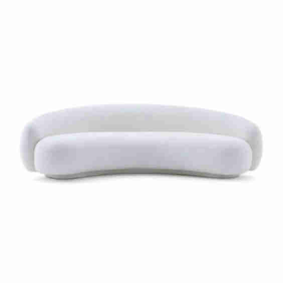 Savelle Modern Curved Sofa