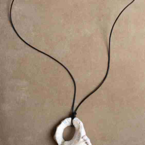 Shell Fossil Pendant