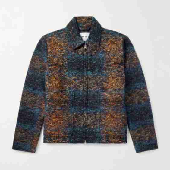 Gael Wool Blend Jacquard Jacket