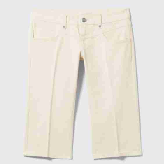 Ultra Low Rise Capri Trousers