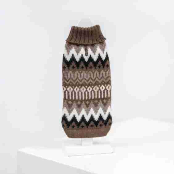 Woolly Peaks Alpaca Dog Sweater