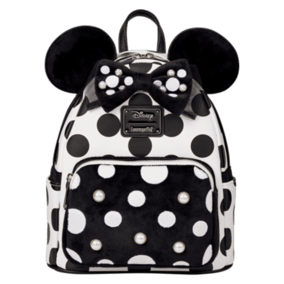Minnie Mouse Exclusive Polka Dot Pearl Mini Backpack