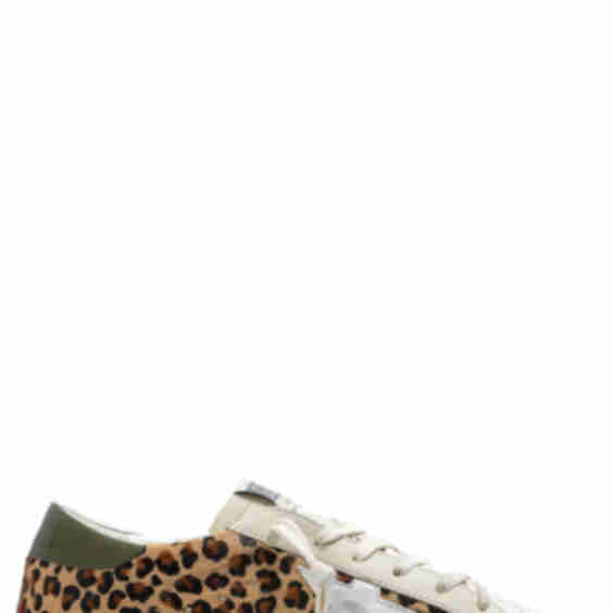 Leopard Printed Sneakers