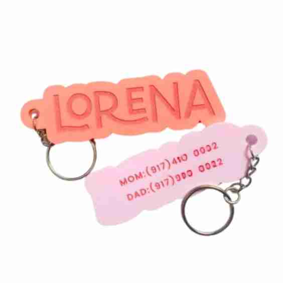 Custom Name Keychain