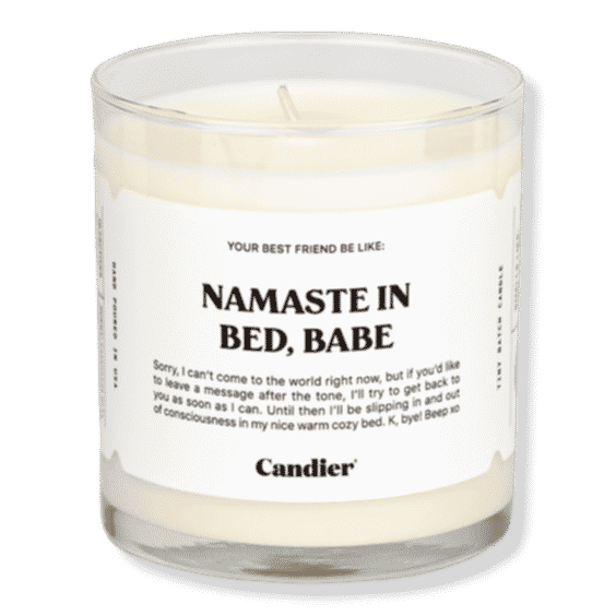 Namaste In Bed, Babe Candle