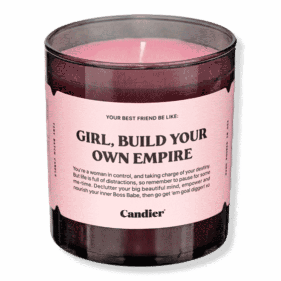 Girl Build Your Own Empire Candle