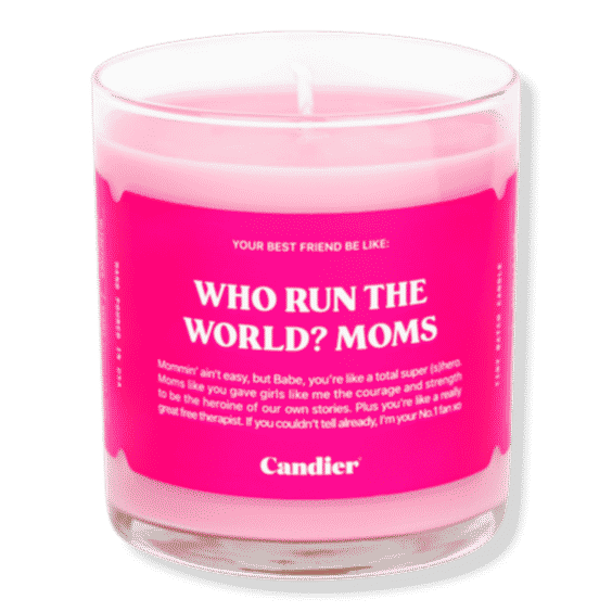 Who Run The World? Moms Candle