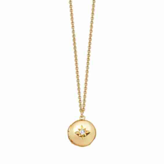Biography Mini Locket Necklace