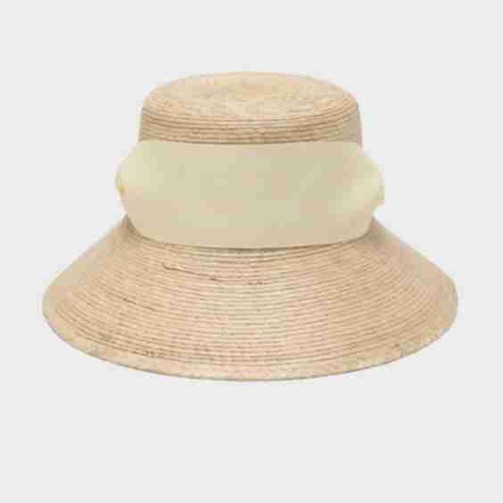 Ivory Clematis Sun Hat