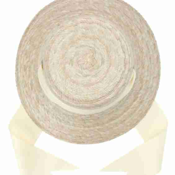Clematis Bucket Hat with Ribbon