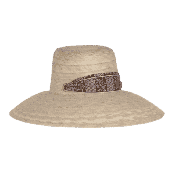 Women's Wildflower Hat With Checkertree Ribbon