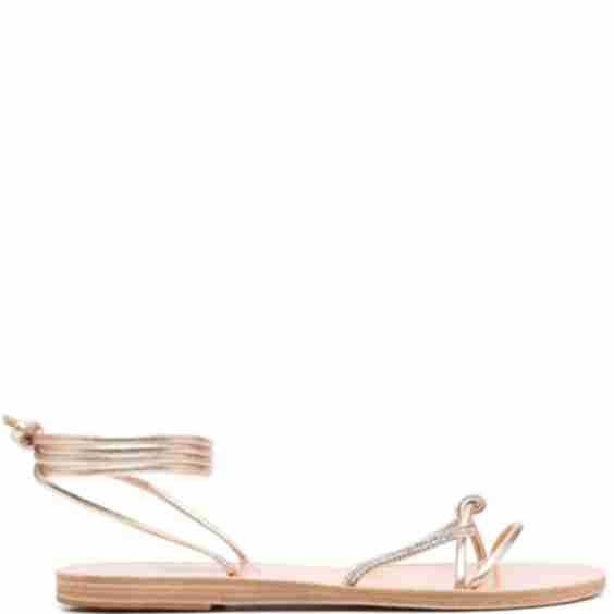 Crystal-Embellished Treli Sandals