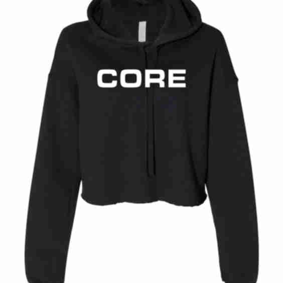 CORE Ladies Cropped Hoodie