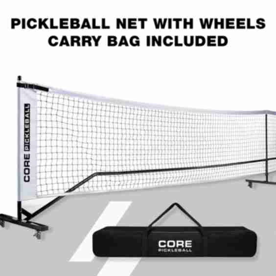 CORE Pickleball Deluxe Portable Rolling Net System