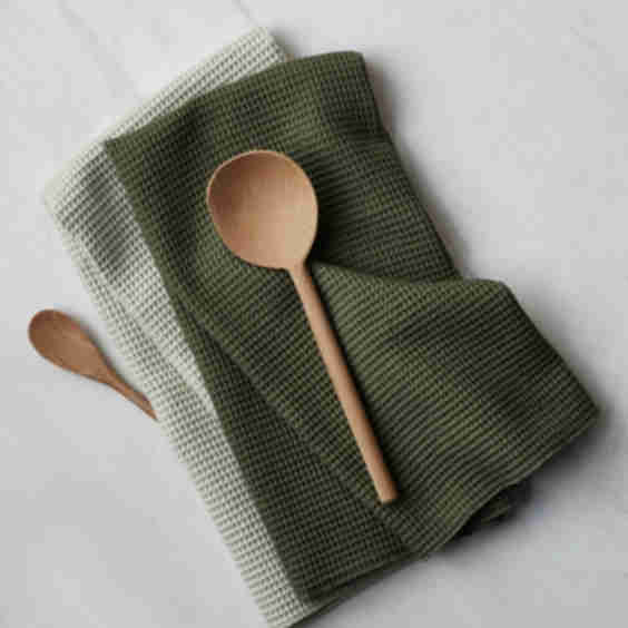 Essential Waffle Kitchen Towels Set Of 2